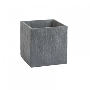 VASO SLATE 18X18X18cm