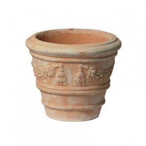 VASO whitewash TERRACOTTA D36H24 - sand