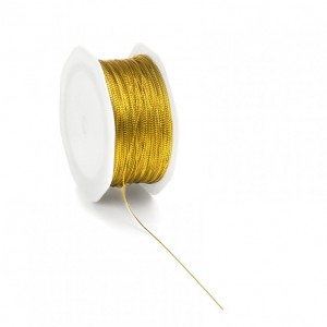 N/GLOSS CORD 1mm 100mt - oro