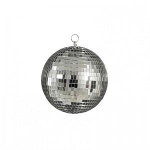 SFERA SCHIUMA C/SPECCHIETTI D20 - silver