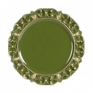 SOTTOPIATTO PVC D36 cm - verde