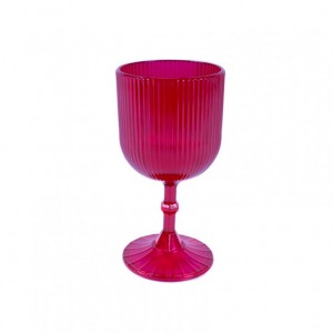 BICCHIERE ACRILICO D8,5 H17cm - fucsia