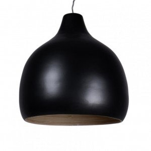 LAMPADARIO BAMBOO D33 H35cm - nero