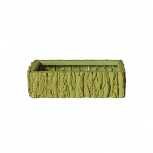 CESTO LEGNO 23X13 H8 - green A