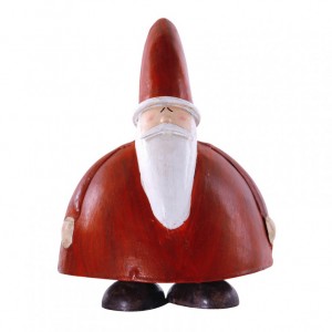 BABBO NATALE METALLO 48X43XH52CM