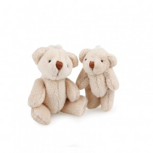 ORSO PELUCHE BOX 10pz 4/6cm - braun