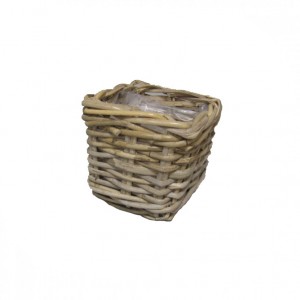 CESTO RATTAN 15X15 H12,5 - naturale