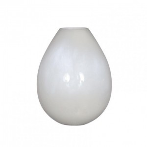 VASO VETRO LILY D16 H23 cm - white