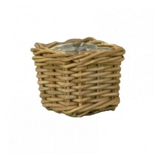 CESTO RATTAN 21X21 H19 - naturale