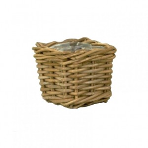 CESTO RATTAN 18X18 H15 - naturale