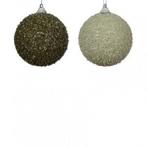 SFERA PAILLETTES FOAM D8cm 2col.