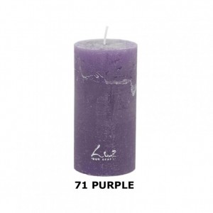 CANDELA RUSTICA (120/60) - purple