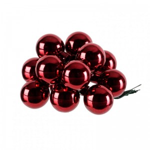 PICK SFERA D2cm 144pz - oxblood lucido