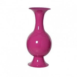 VASO MET. SMALTATO D39 H77cm - pink