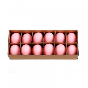 UOVO DI GALLINA 12pz - rosa