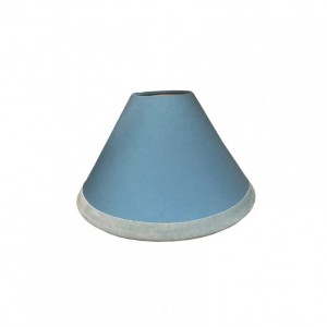 CAPPELLO LAMPADA 22x7h12 teletta azzurro