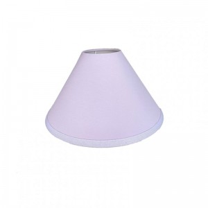 CAPPELLO LAMPADA 22x7h12 teletta lilla