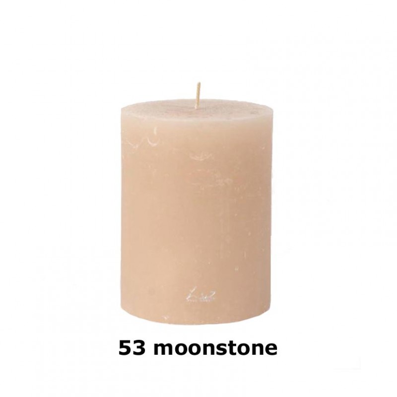 Rustic candle (130/100) - moonstone