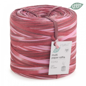 BOBINA MULTI PAPER RAFFIA 500mt - fucsia