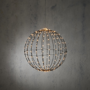 SFERA LUCI 260 LED D40cm-b.co caldo