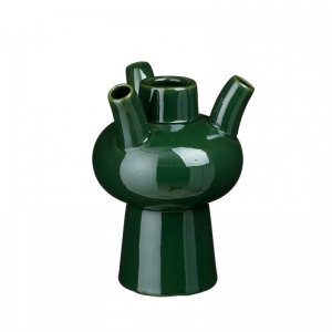 VASO TULIP CERAM. D20 H28 - green