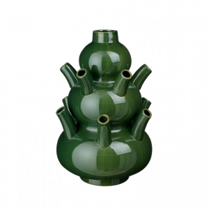 VASO TULIP CERAM. D28 H46 - green