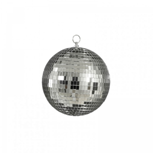 SFERA SCHIUMA C/SPECCHIETTI D20 - silver