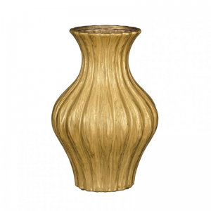 VASO JURA CERAM. D26,5 H40 - gold