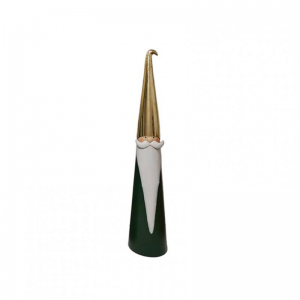 BABBO NATALE metallo D22 H119cm-verde