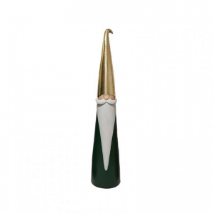 BABBO NATALE MET. D31 H159cm - verde/oro