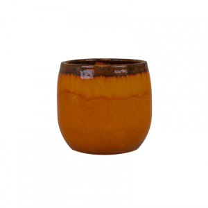 VASO Charlotte CERAMICA D19 H16 - orange