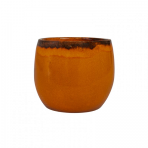 VASO Charlotte CERAMICA D23 H20 - orange