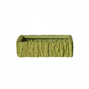 CESTO LEGNO 23X13 H8 - green A