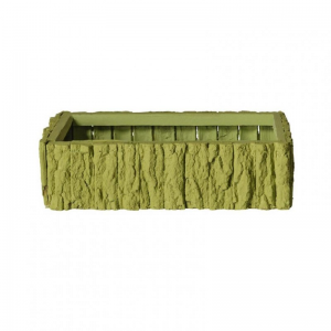 CESTO LEGNO 30X19 H9 - green B