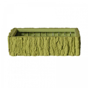 CESTO LEGNO 37X25 H10 - green C