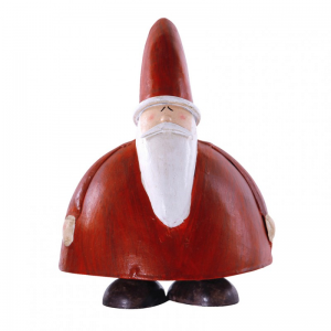 BABBO NATALE METALLO 48X43XH52CM