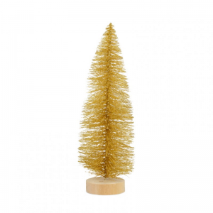 ALBERO BASE LEGNO H25 cm PZ4 - oro