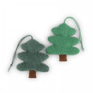 ALBERO DA APP. 8,3cm 2ass. 6pz - verde