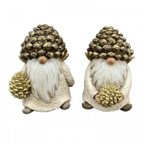 BABBO NATALE RESINA 2mod. 9,5X13X8cm