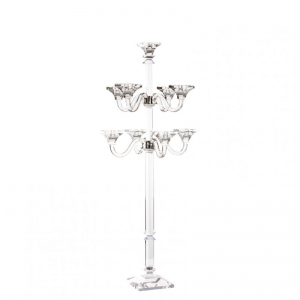 CANDELABRO cristallo H122cm -9fuochi