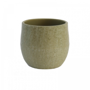 VASO LUGO D16 H14CM - verde