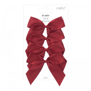 FIOCCO SATIN 12X10cm PZ4 - rosso vivo