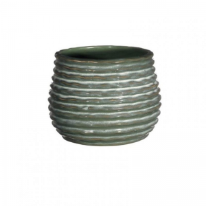 VASO RISE D15,5 H13 - verde scuro