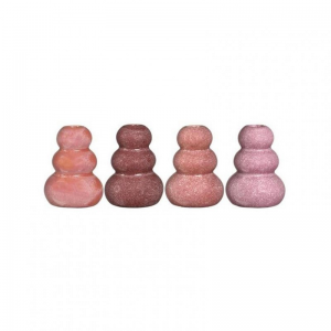 VASO CERAMICA PEBBLE D7 H9,5 4ass.- rosa