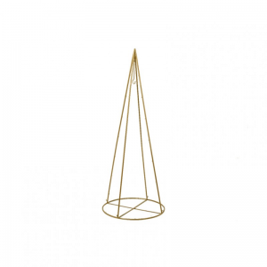 STRUTTURA CONO MET. D72 H180cm - gold