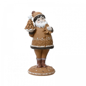 BABBO NATALE C/DOLCE 13,5X11,5XH25cm