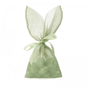 SACCHETTO BUNNY 29X13,7cm 5pz - verde ni