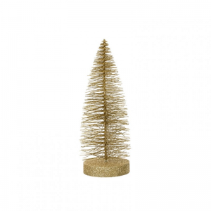 ALBERO BRUSH GLITTER H30cm - gold