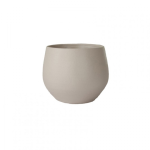 VASO PETRA D16 H13CM - beige