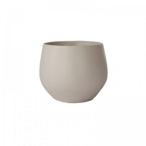 VASO PETRA D19 H16CM - beige